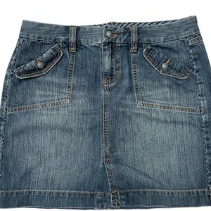 TOMMY HILFIGER | Denim Mini Skirt | Size 8